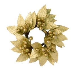 Christmas flower wreath, Ø 13cm